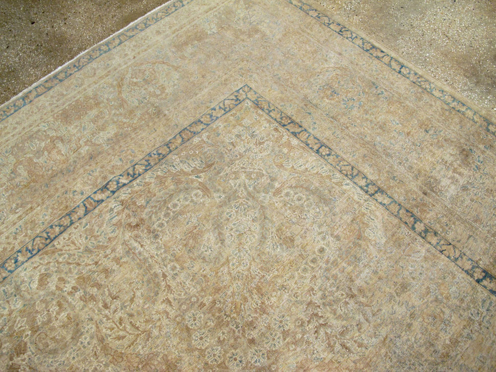 Antique Persian Lavar Kerman Carpet, No.13822 - Galerie Shabab