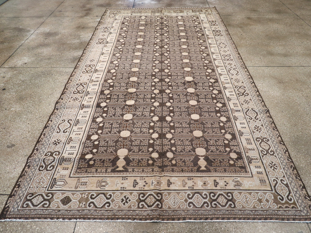 Antique East Turkestan Khotan Rug, No.13824 - Galerie Shabab