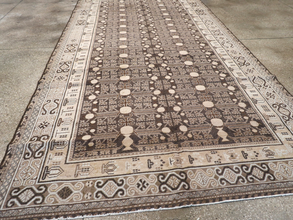 Antique East Turkestan Khotan Rug, No.13824 - Galerie Shabab