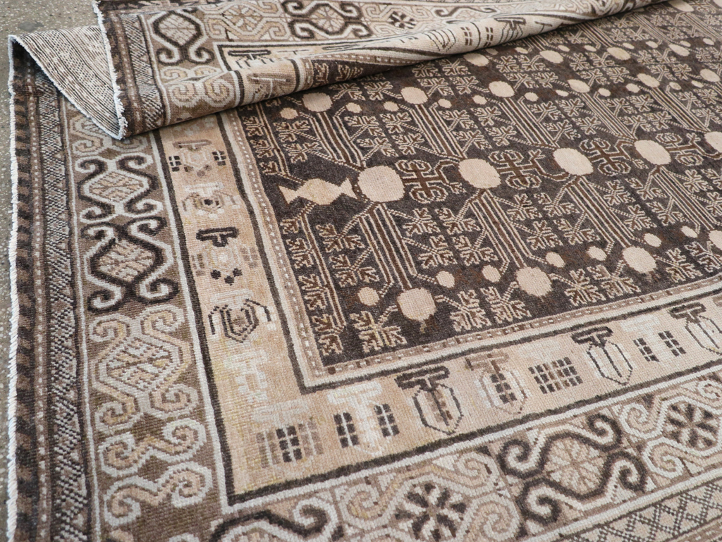 Antique East Turkestan Khotan Rug, No.13824 - Galerie Shabab