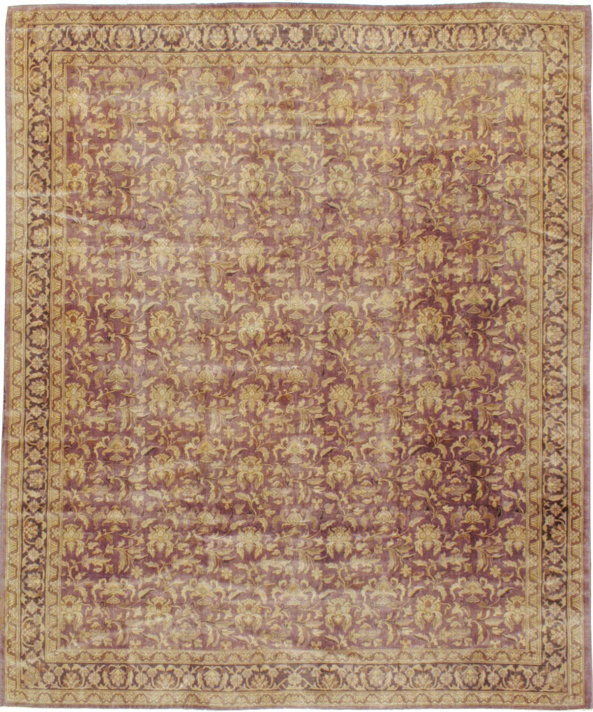 Vintage Indian Lahore Carpet, No.13838 - Galerie Shabab