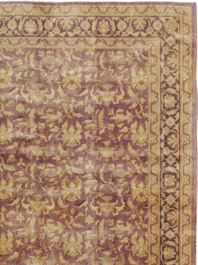 Vintage Indian Lahore Carpet, No.13838 - Galerie Shabab
