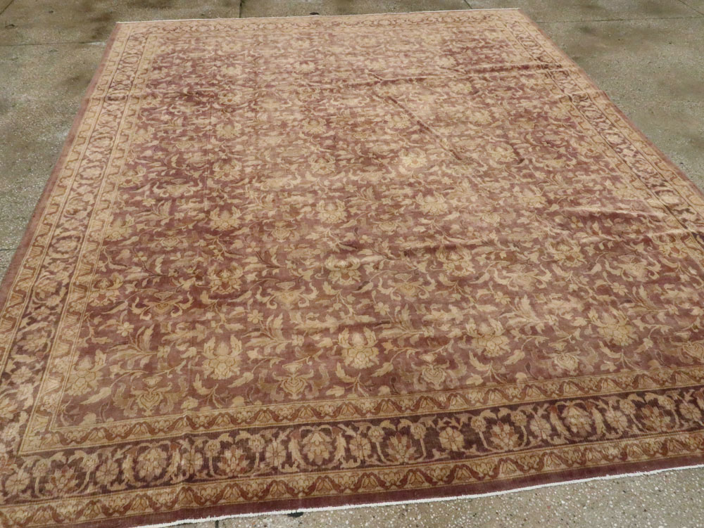 Vintage Indian Lahore Carpet, No.13838 - Galerie Shabab