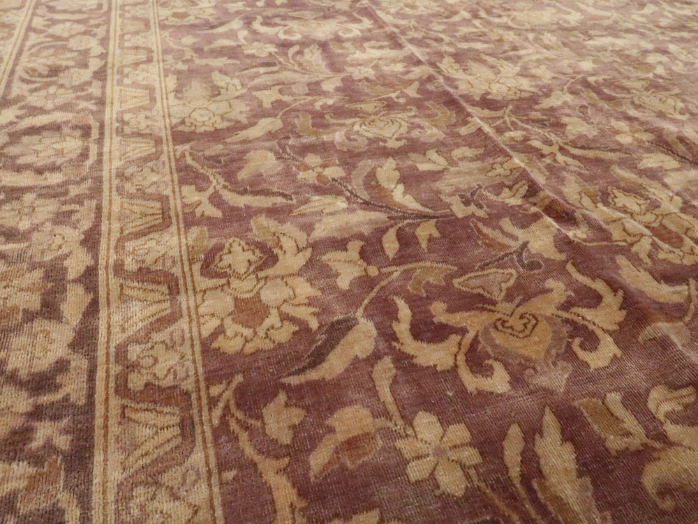 Vintage Indian Lahore Carpet, No.13838 - Galerie Shabab