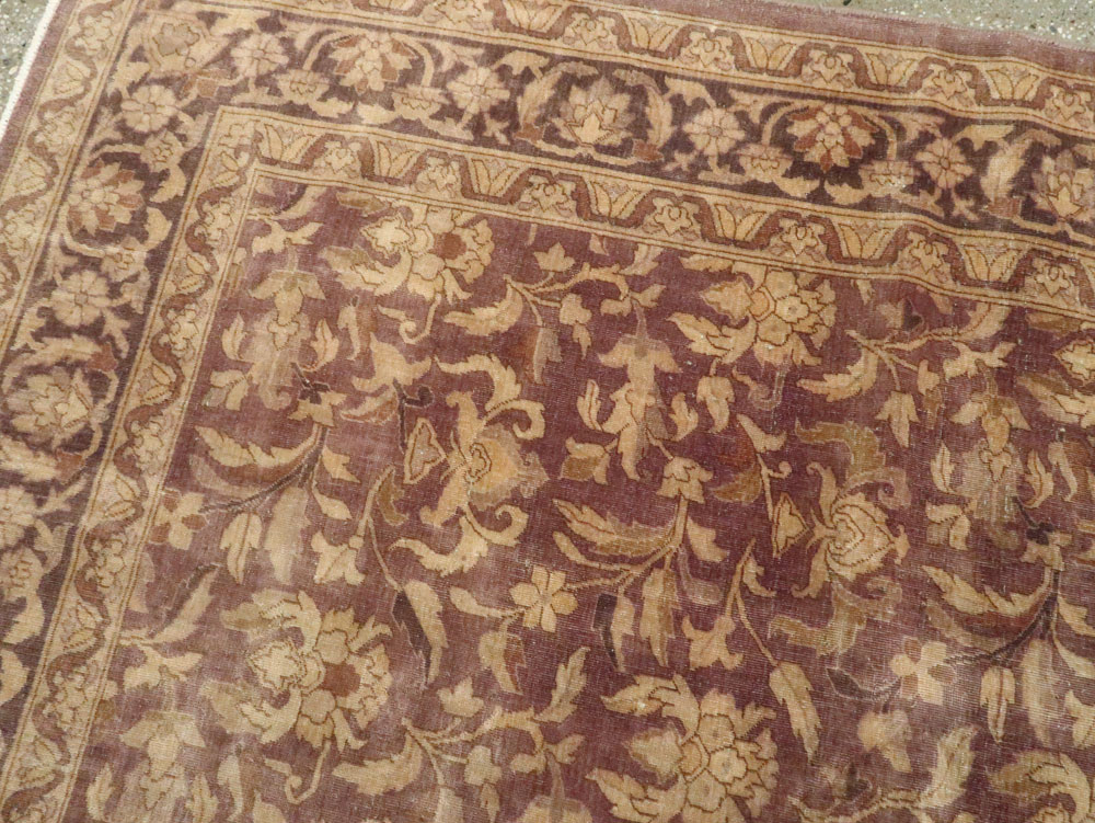 Vintage Indian Lahore Carpet, No.13838 - Galerie Shabab