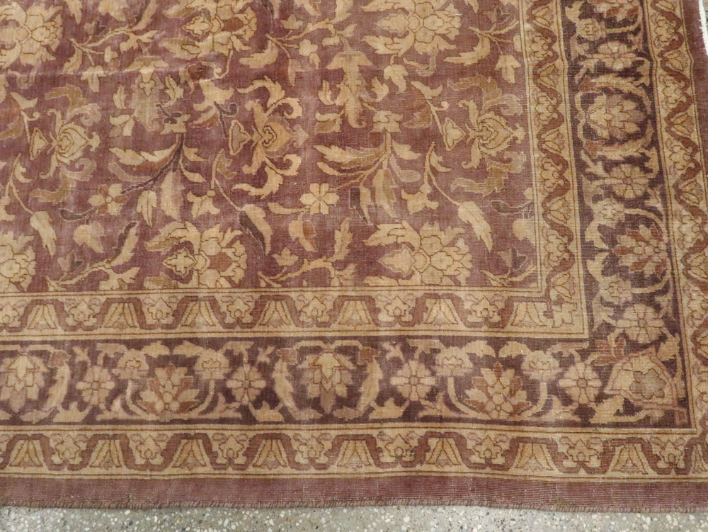 Vintage Indian Lahore Carpet, No.13838 - Galerie Shabab