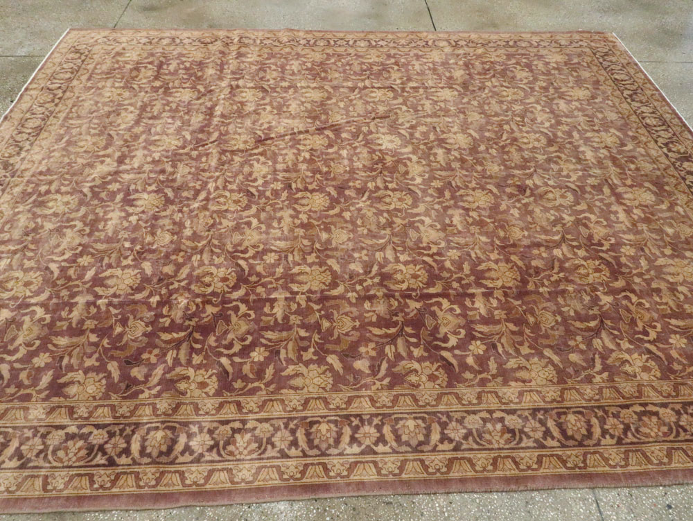 Vintage Indian Lahore Carpet, No.13838 - Galerie Shabab