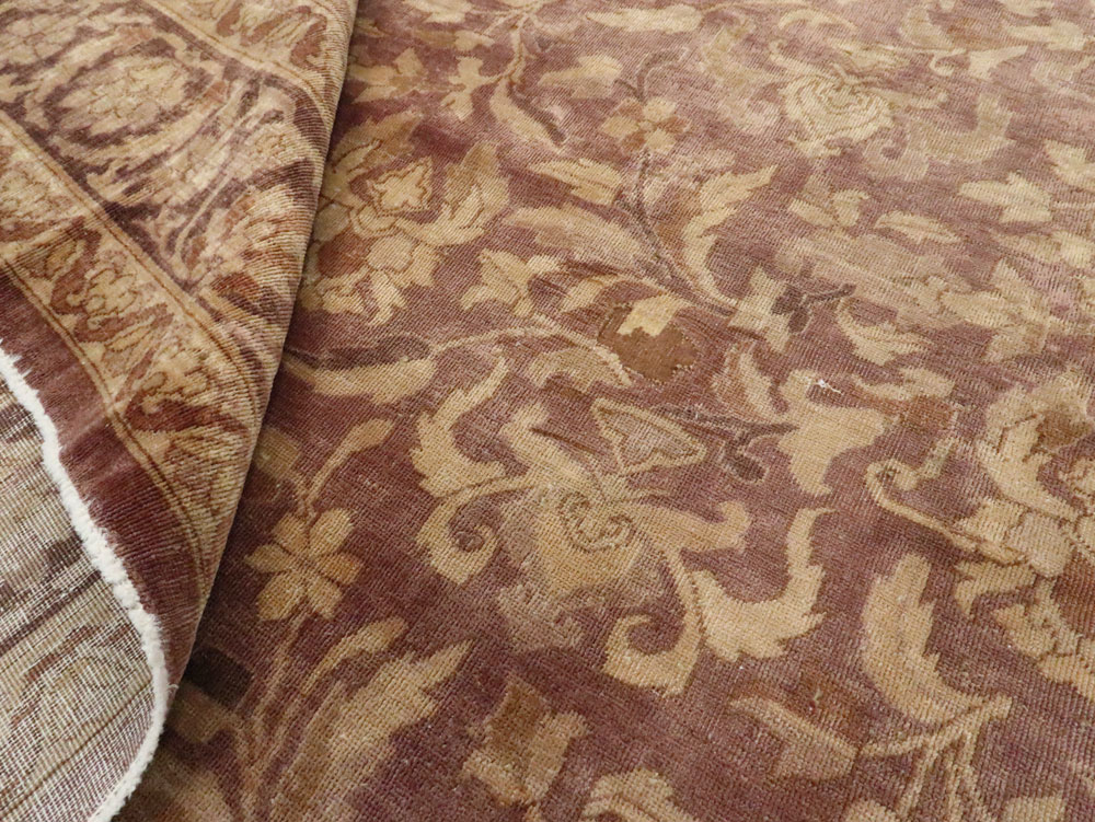 Vintage Indian Lahore Carpet, No.13838 - Galerie Shabab