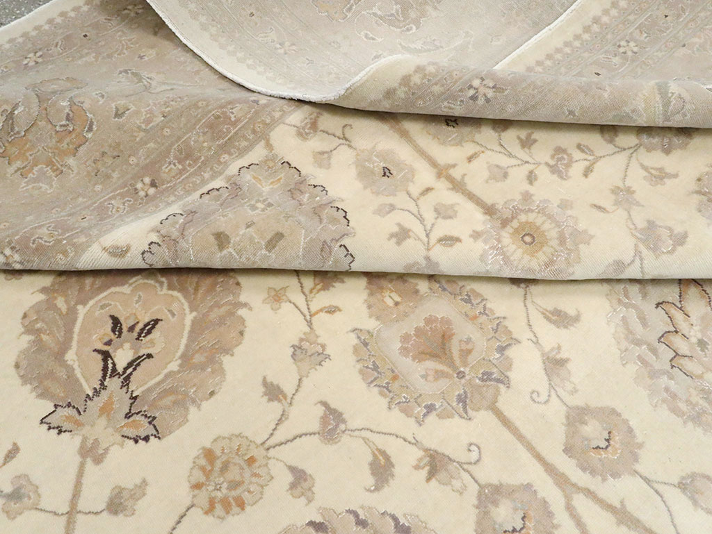 Vintage Persian Tabriz Carpet, No.13844 - Galerie Shabab