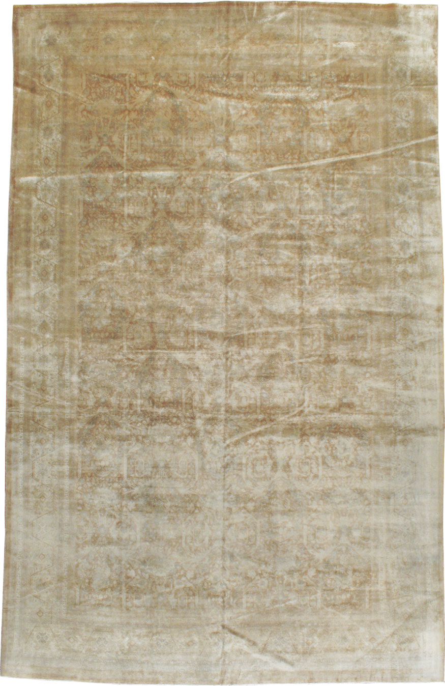 Vintage Persian Tabriz Carpet, No.13845 - Galerie Shabab