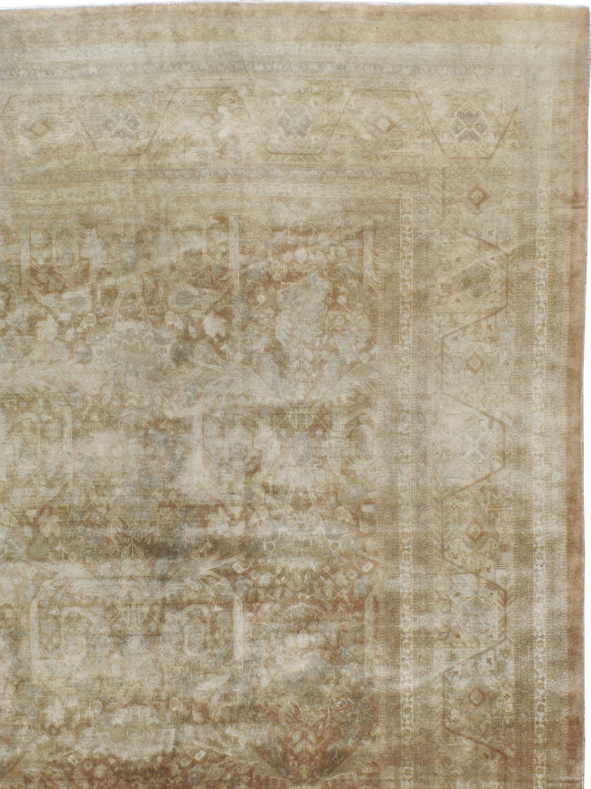 Vintage Persian Tabriz Carpet, No.13845 - Galerie Shabab