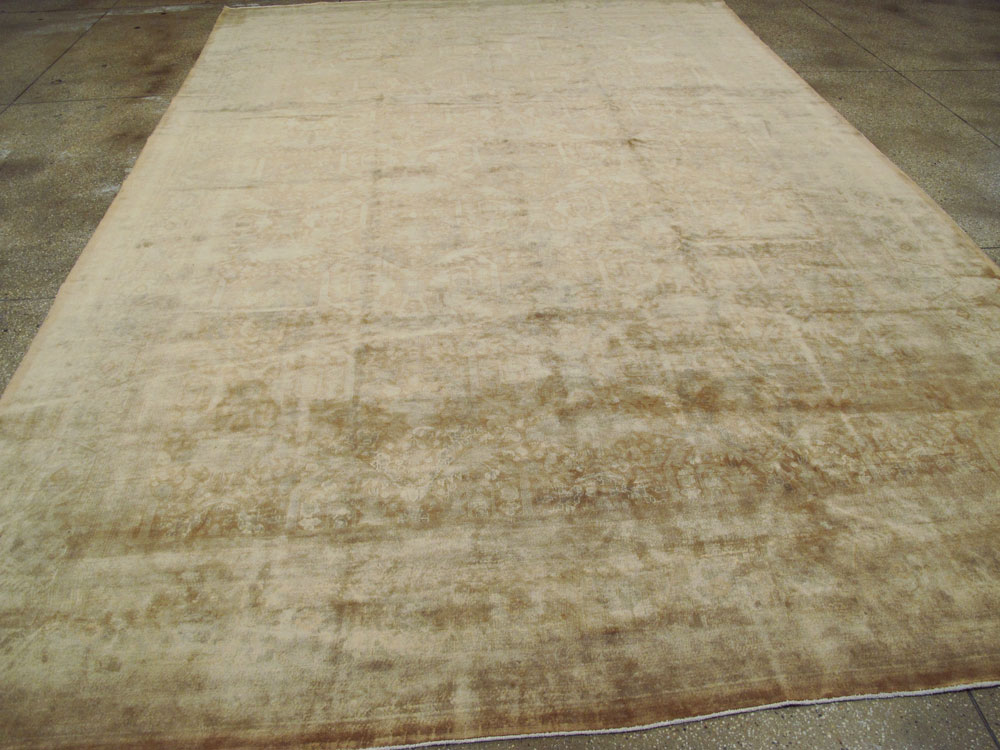 Vintage Persian Tabriz Carpet, No.13845 - Galerie Shabab