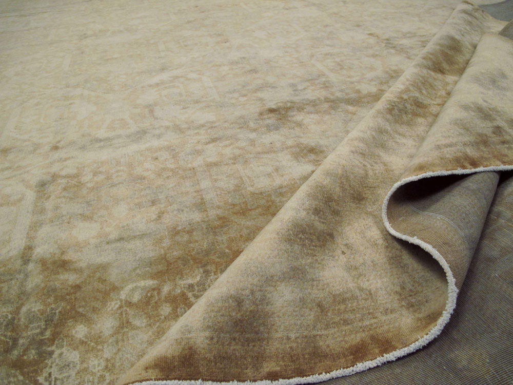 Vintage Persian Tabriz Carpet, No.13845 - Galerie Shabab