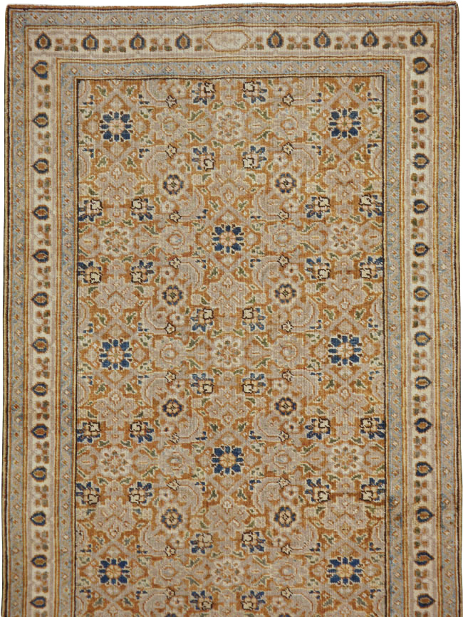 Vintage Persian Tabriz Runner, No.13861 - Galerie Shabab