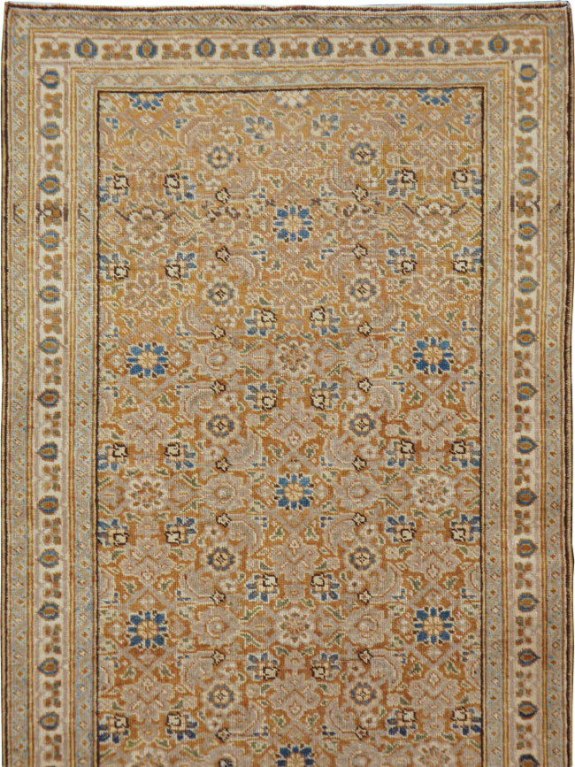 Vintage Persian Tabriz Runner, No.13861 - Galerie Shabab
