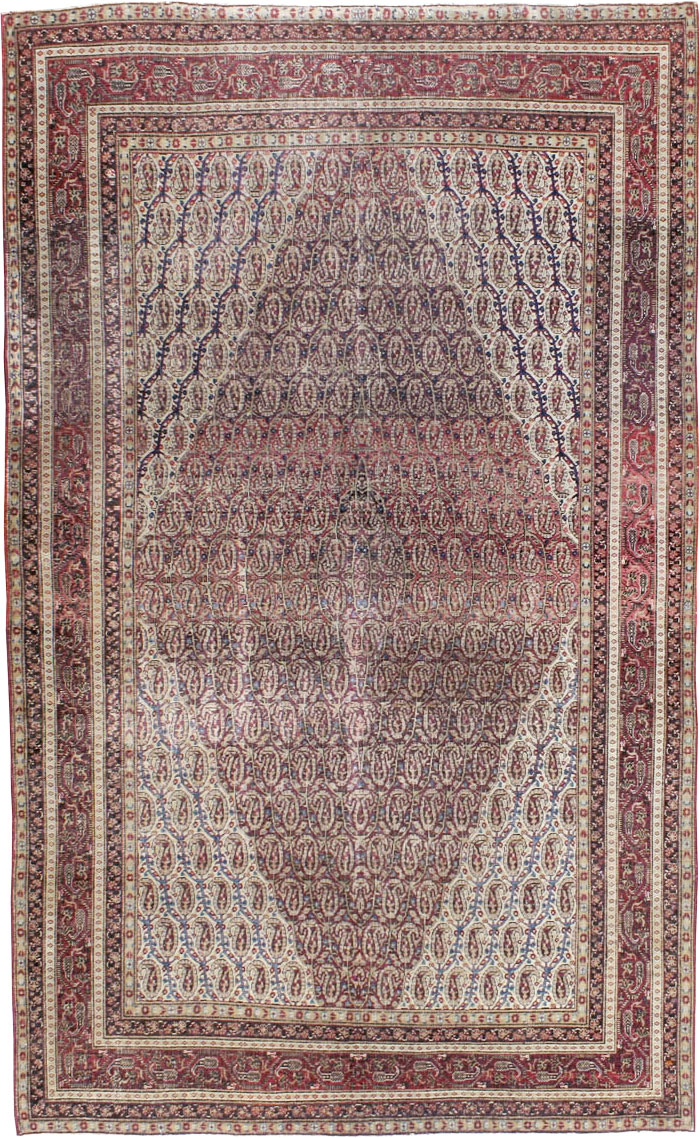 Antique Persian Khorossan Carpet, No.13869 - Galerie Shabab