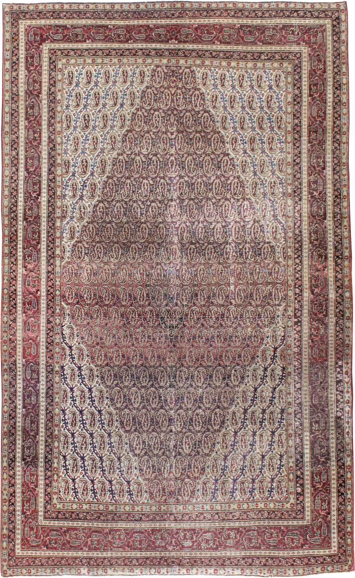 Antique Persian Khorossan Carpet, No.13869 - Galerie Shabab