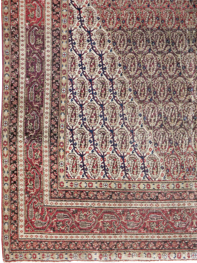 Antique Persian Khorossan Carpet, No.13869 - Galerie Shabab