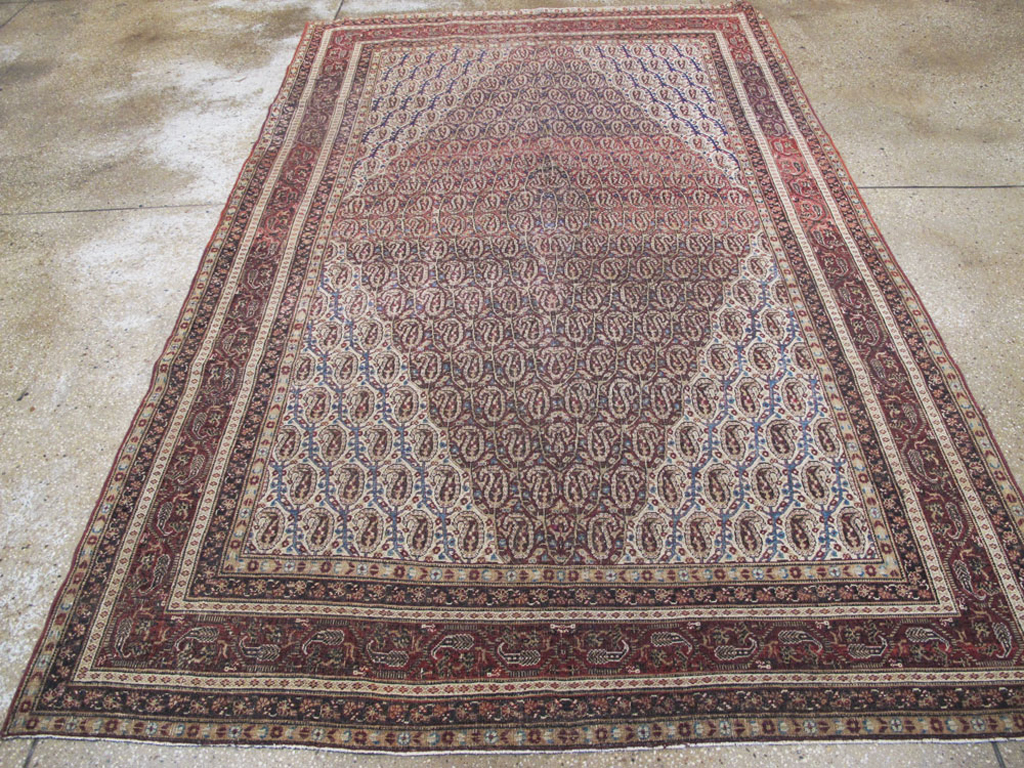 Antique Persian Khorossan Carpet, No.13869 - Galerie Shabab