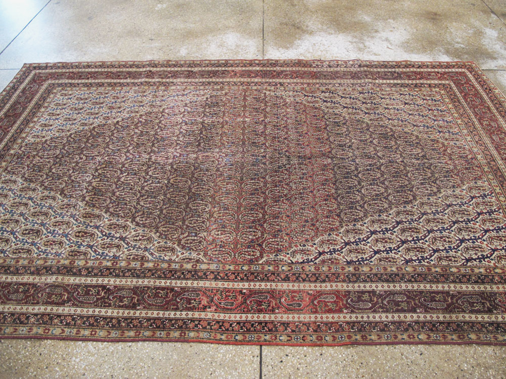 Antique Persian Khorossan Carpet, No.13869 - Galerie Shabab