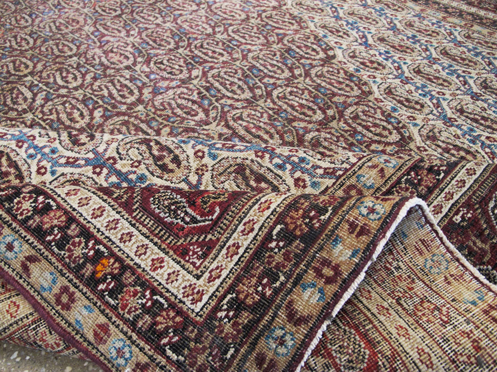 Antique Persian Khorossan Carpet, No.13869 - Galerie Shabab