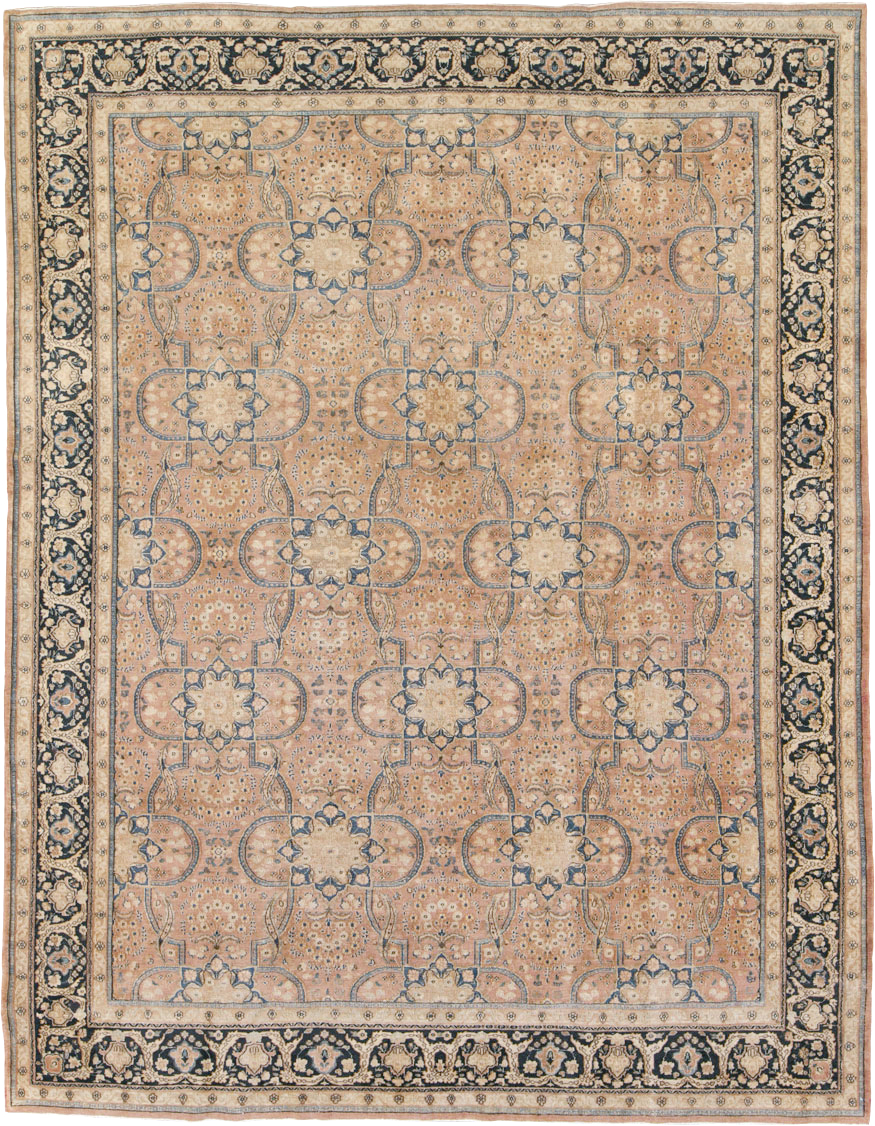 Antique Persian Mashad Carpet, No.13879 - Galerie Shabab