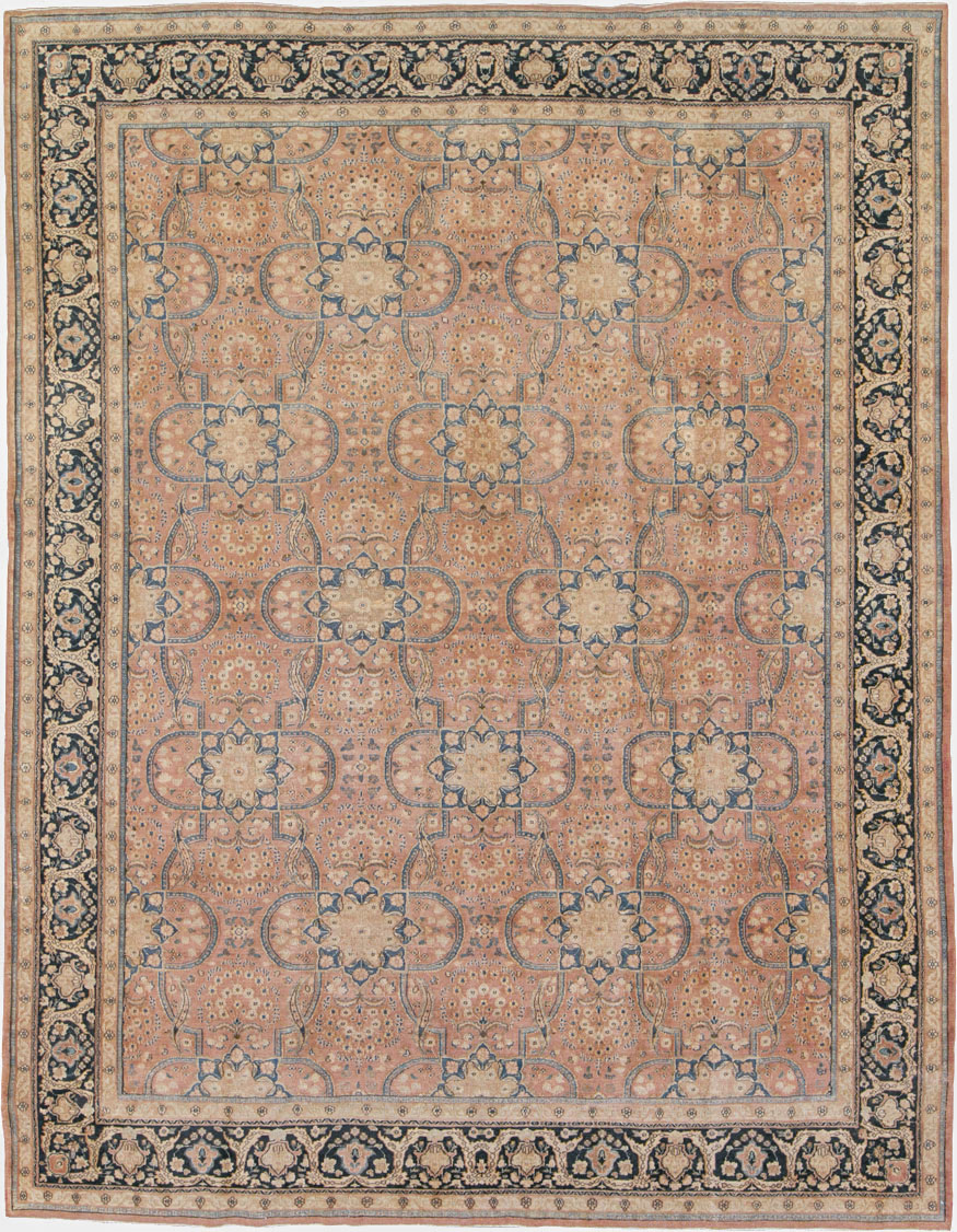Antique Persian Mashad Carpet, No.13879 - Galerie Shabab