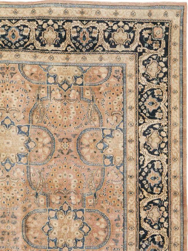 Antique Persian Mashad Carpet, No.13879 - Galerie Shabab