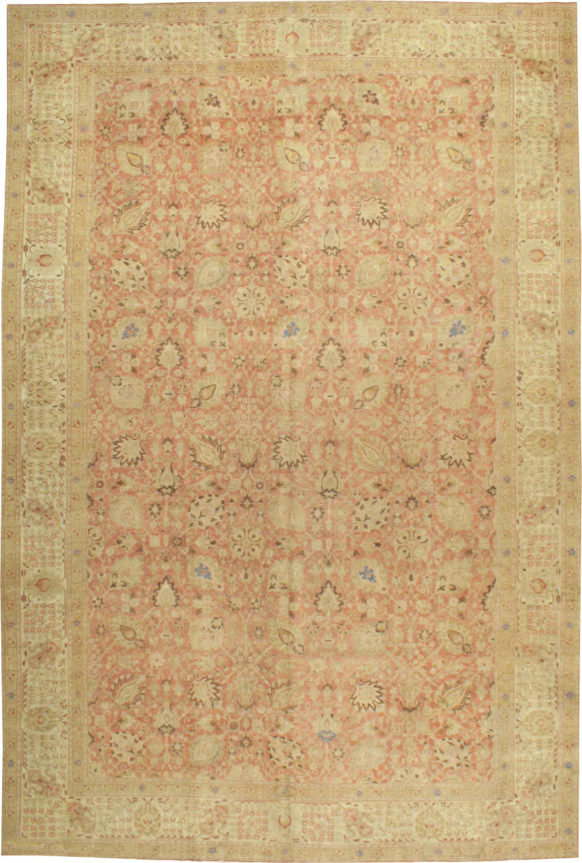 Antique Persian Tabriz Carpet, No.13881 - Galerie Shabab