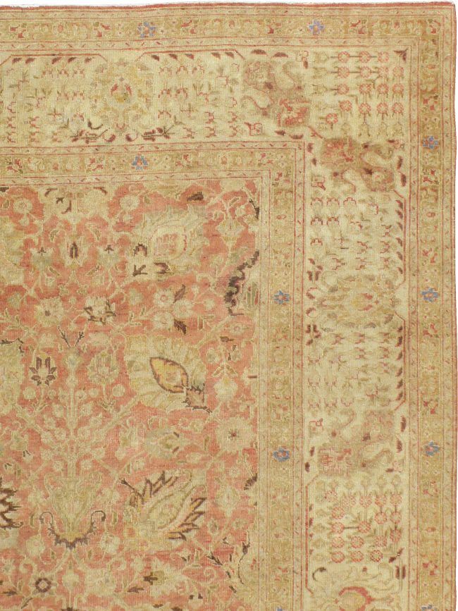 Antique Persian Tabriz Carpet, No.13881 - Galerie Shabab