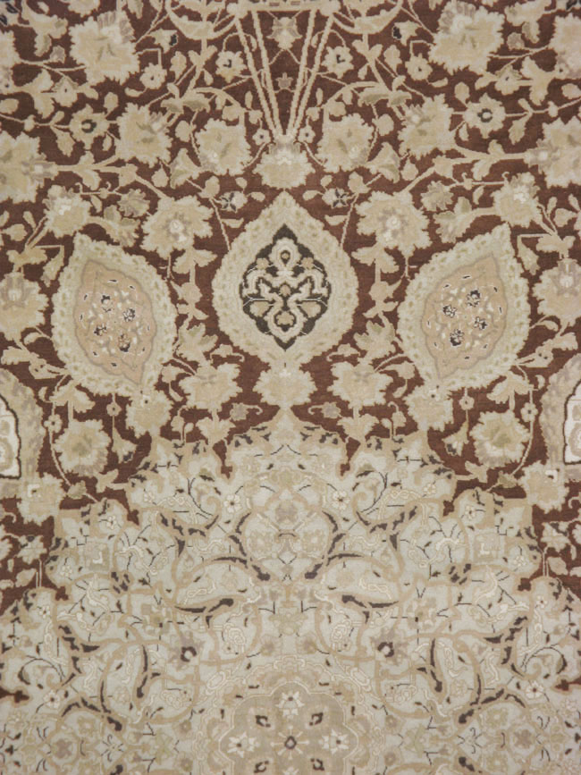 Antique Persian Tabriz Carpet, No.13900 - Galerie Shabab