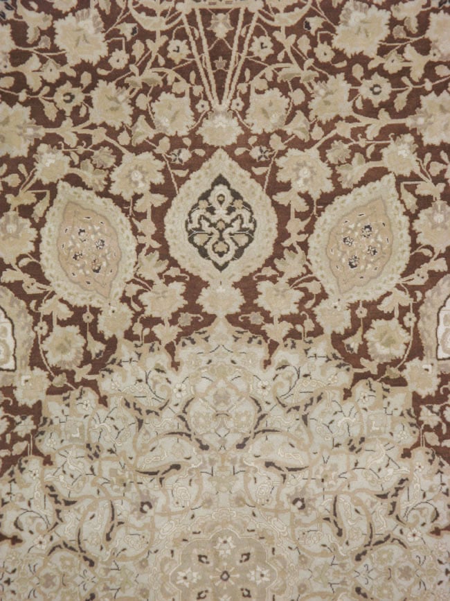 Antique Persian Tabriz Carpet, No.13900 - Galerie Shabab