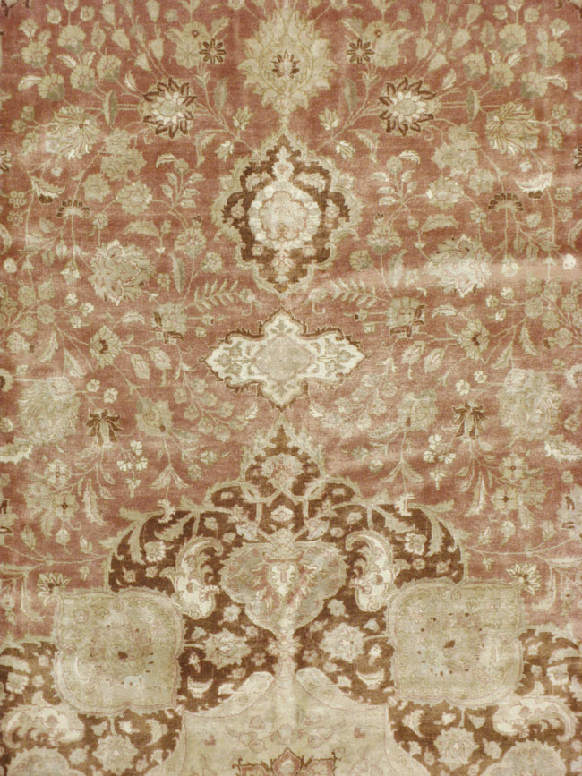 Vintage Persian Tabirz Carpet, No.13901 - Galerie Shabab