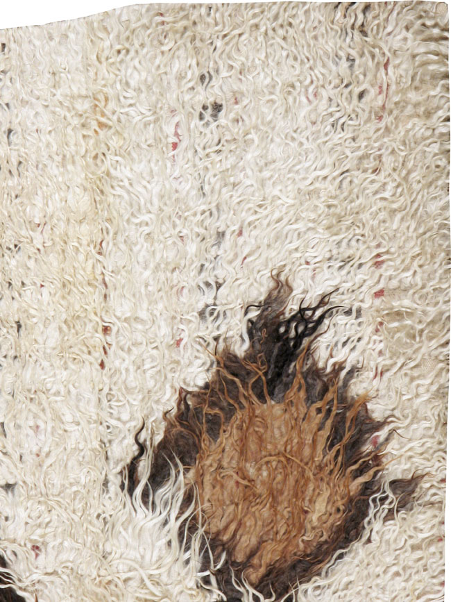 Vintage Turkish Tulu Rug, No.13906 - Galerie Shabab