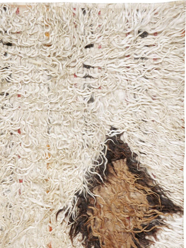 Vintage Turkish Tulu Rug, No.13906 - Galerie Shabab