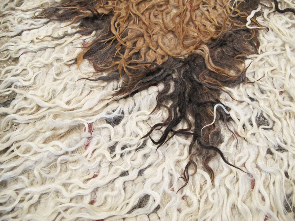 Vintage Turkish Tulu Rug, No.13906 - Galerie Shabab