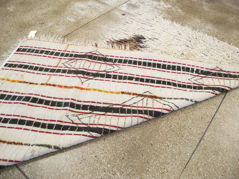 Vintage Turkish Tulu Rug, No.13906 - Galerie Shabab