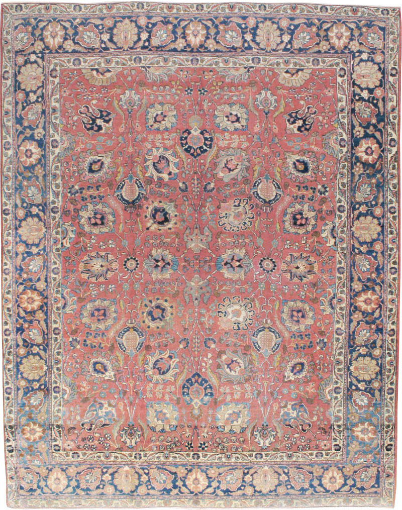 Antique Persian Tabriz Carpet, No.13939 - Galerie Shabab
