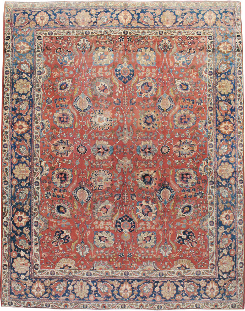 Antique Persian Tabriz Carpet, No.13939 - Galerie Shabab