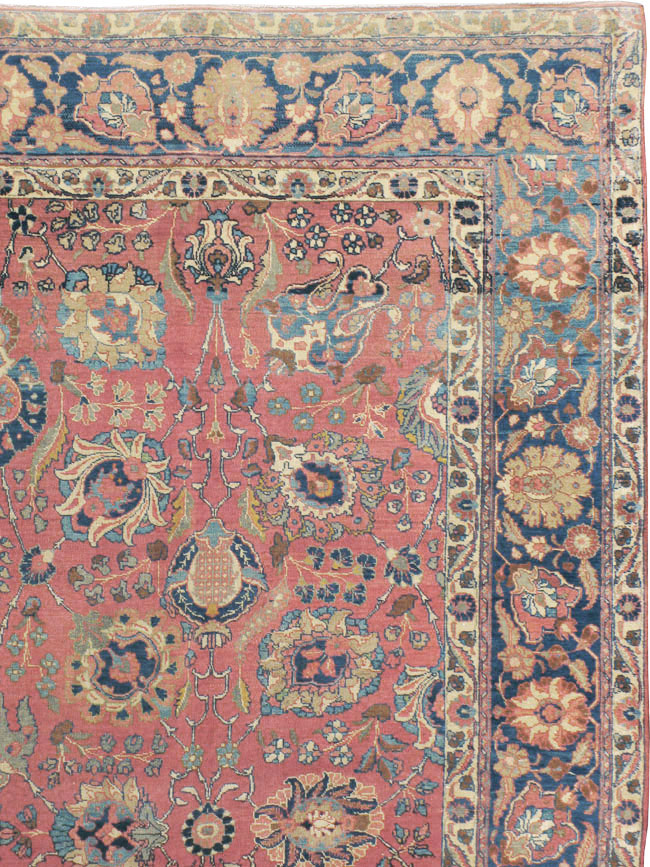 Antique Persian Tabriz Carpet, No.13939 - Galerie Shabab
