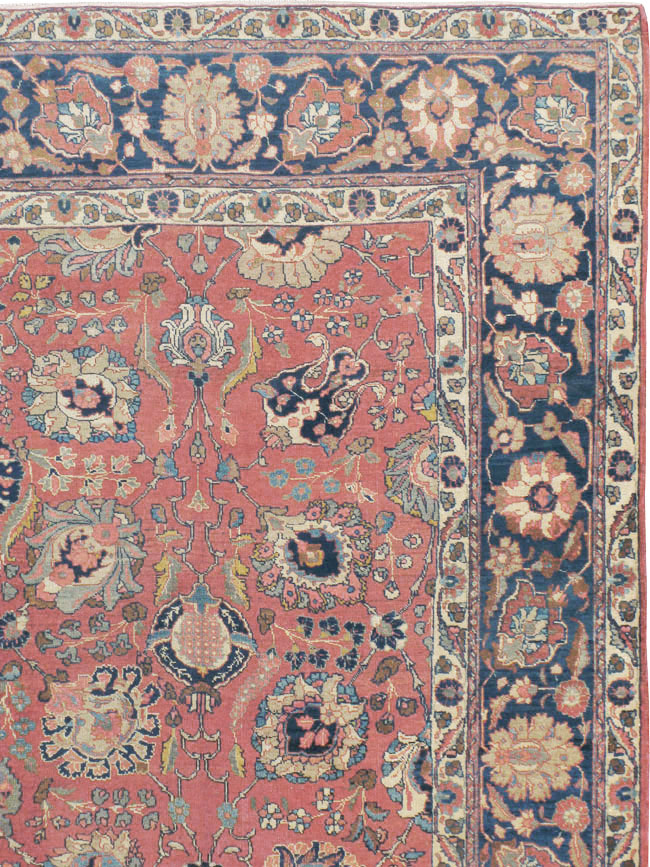 Antique Persian Tabriz Carpet, No.13939 - Galerie Shabab