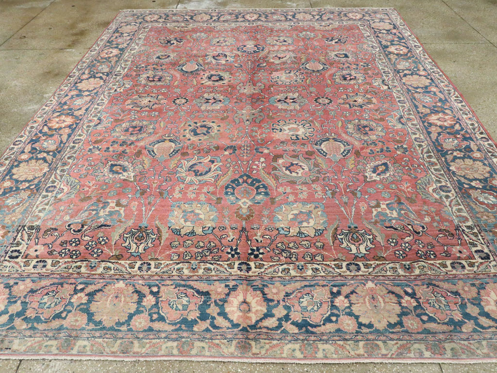 Antique Persian Tabriz Carpet, No.13939 - Galerie Shabab