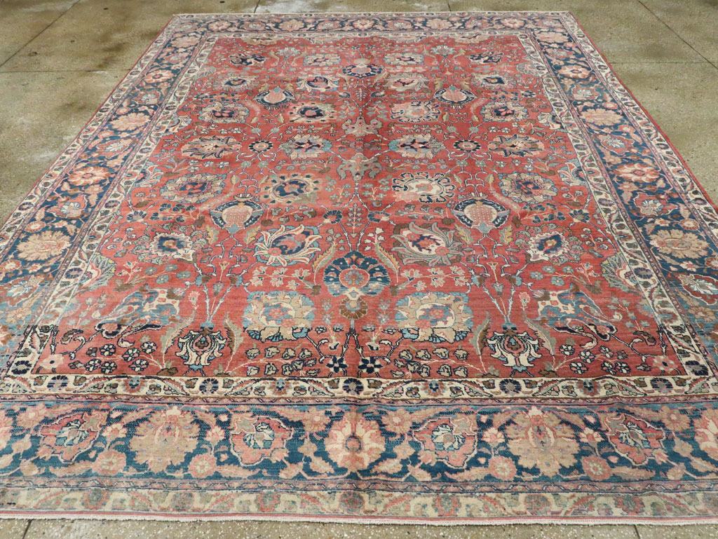 Antique Persian Tabriz Carpet, No.13939 - Galerie Shabab