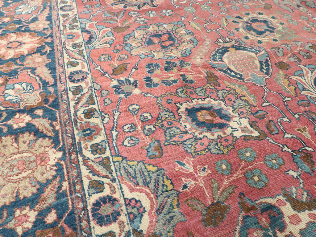 Antique Persian Tabriz Carpet, No.13939 - Galerie Shabab