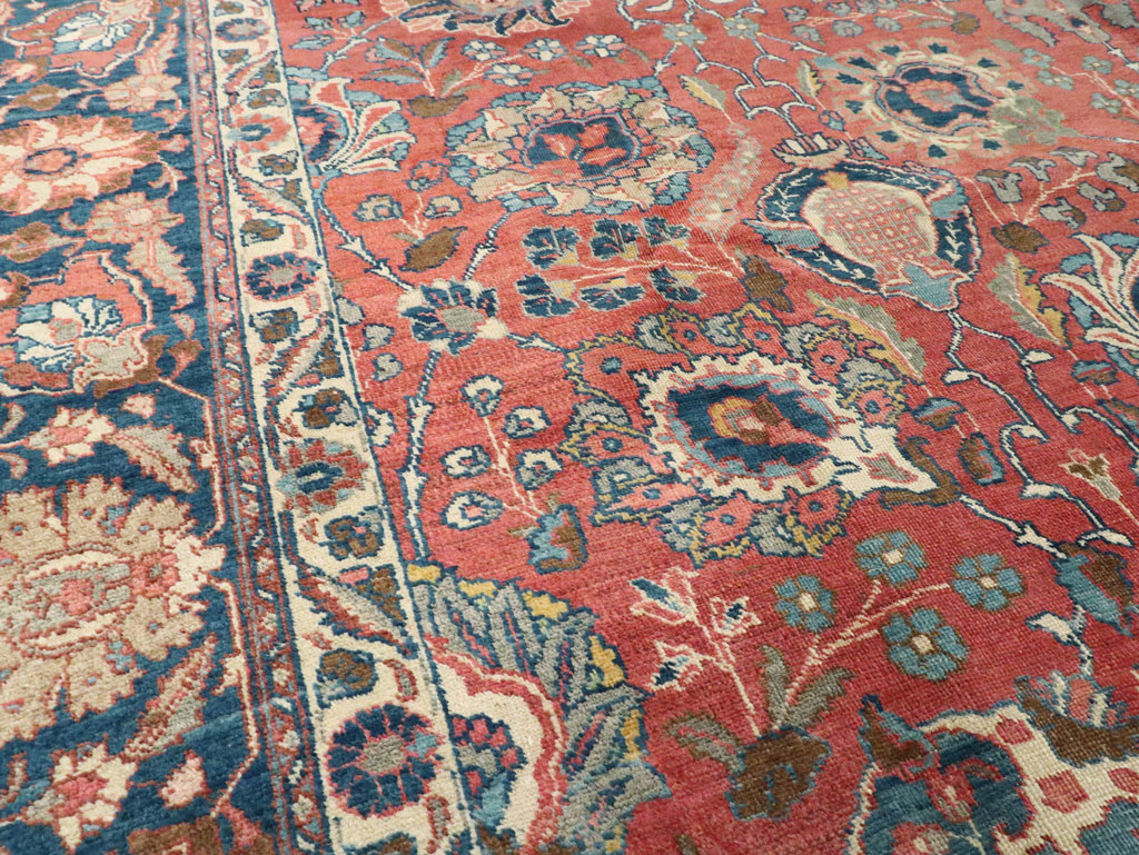 Antique Persian Tabriz Carpet, No.13939 - Galerie Shabab
