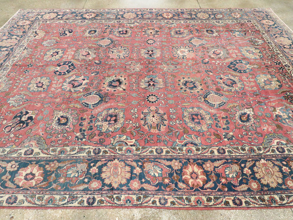 Antique Persian Tabriz Carpet, No.13939 - Galerie Shabab