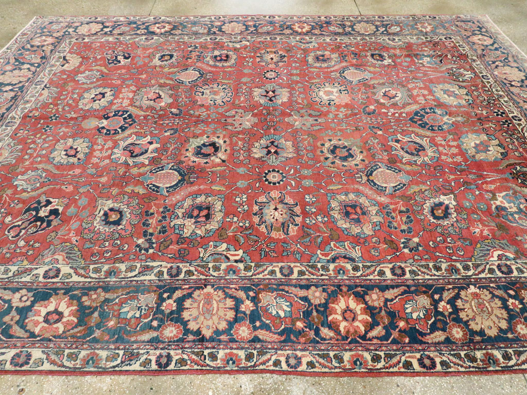 Antique Persian Tabriz Carpet, No.13939 - Galerie Shabab