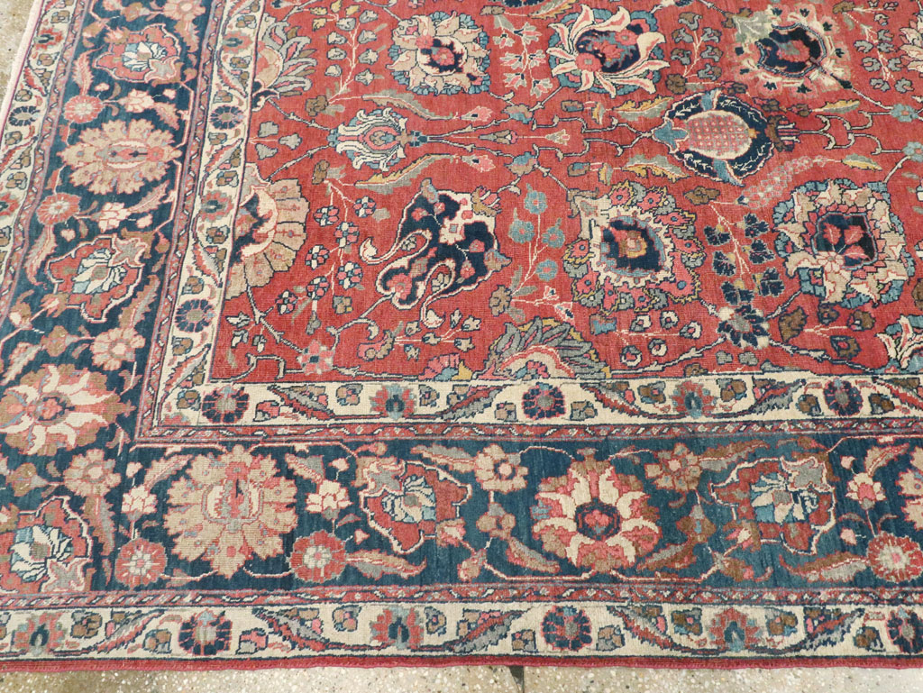 Antique Persian Tabriz Carpet, No.13939 - Galerie Shabab