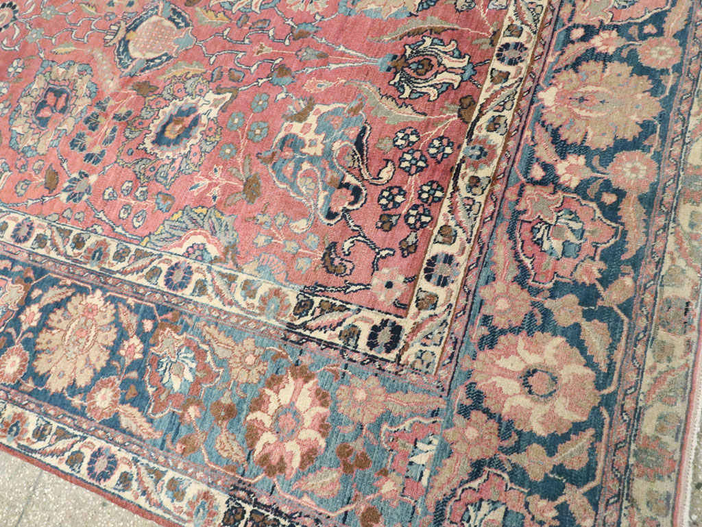 Antique Persian Tabriz Carpet, No.13939 - Galerie Shabab