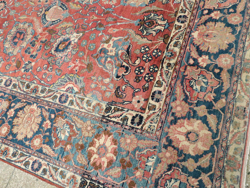 Antique Persian Tabriz Carpet, No.13939 - Galerie Shabab